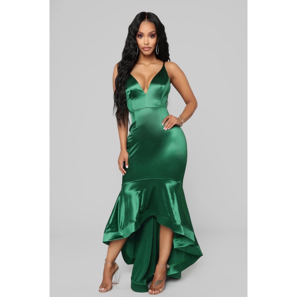Seduction Satin Mermaid Dress